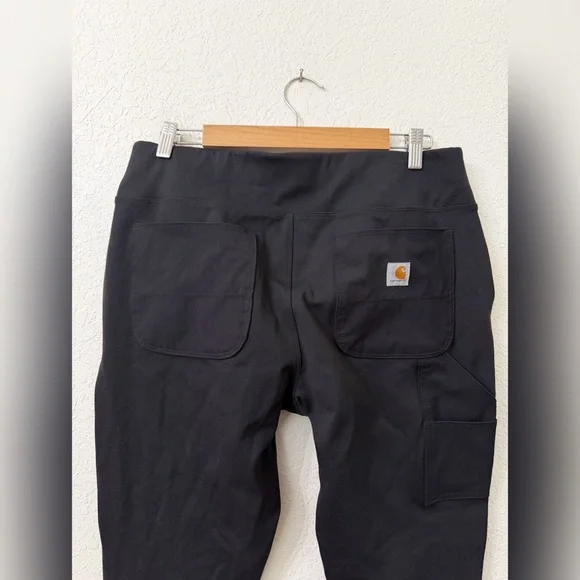 Carhartt Force Black Fitted Utility Leggings Size L - Picture 6 of 13